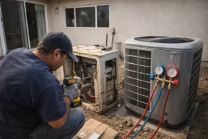 Replace HVAC in hemet